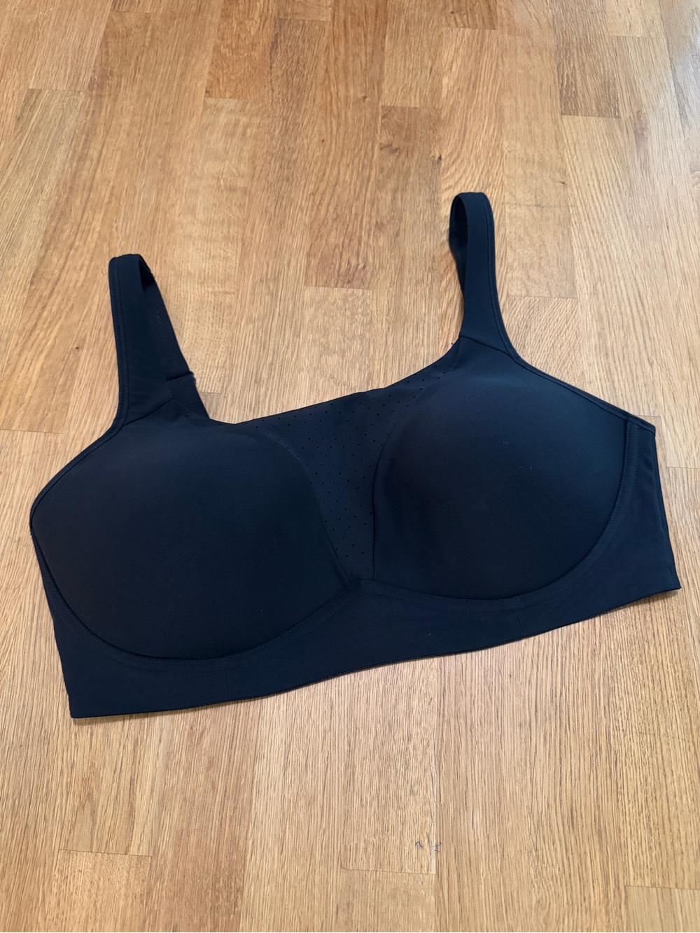 Lululemon 38DD Black Run Times Sports Bra High Support